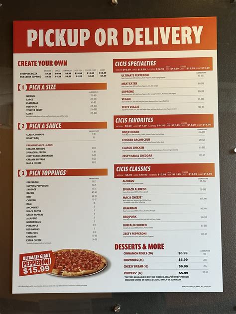 cicis pizza menu|cicis locations.